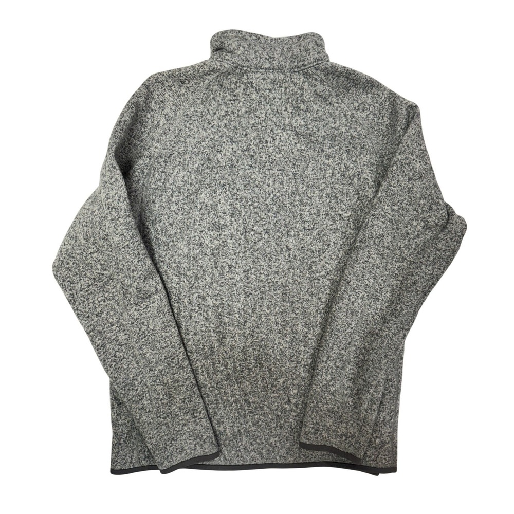 Patagonia Better Sweater 1/4 Zip Fleece Pullover Grey Heather Mens Large - Picture 2 of 6